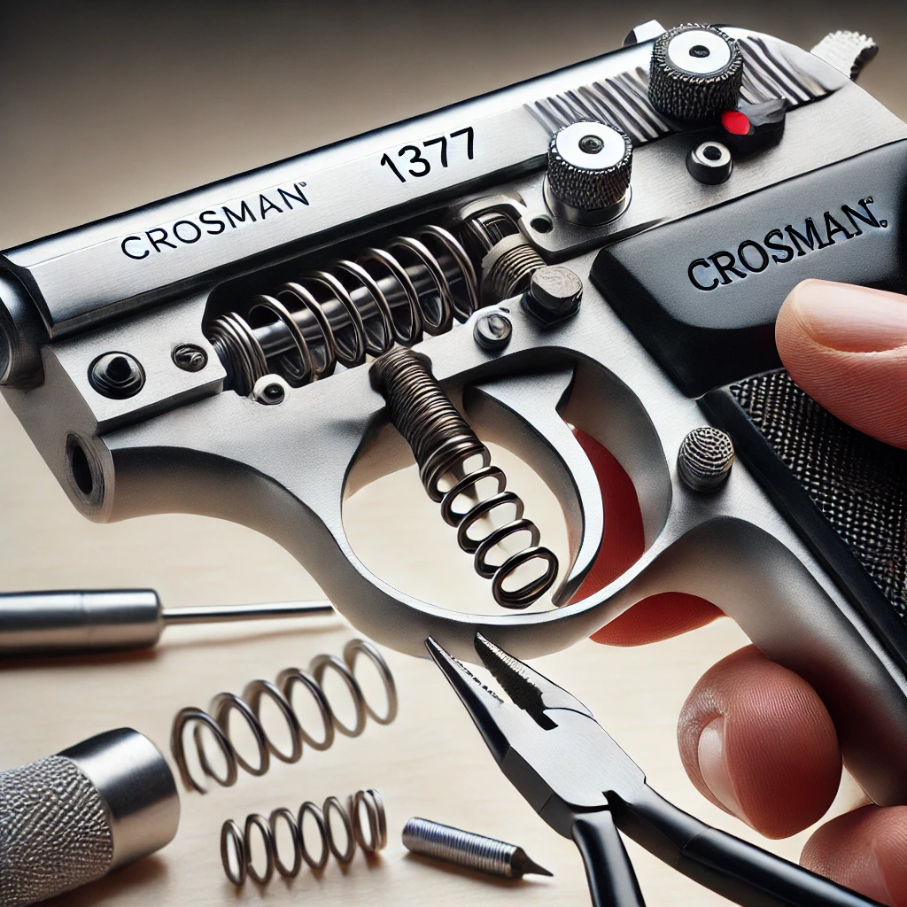 How to Soften a Stock Crosman 1377 Trigger Spring​