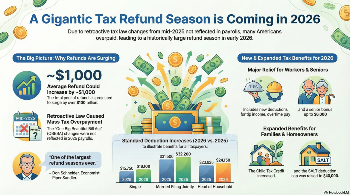 IRS Announces Gigantic Tax Refund for 2026 – Here Are 5 Reasons Americans Could Get Thousands More